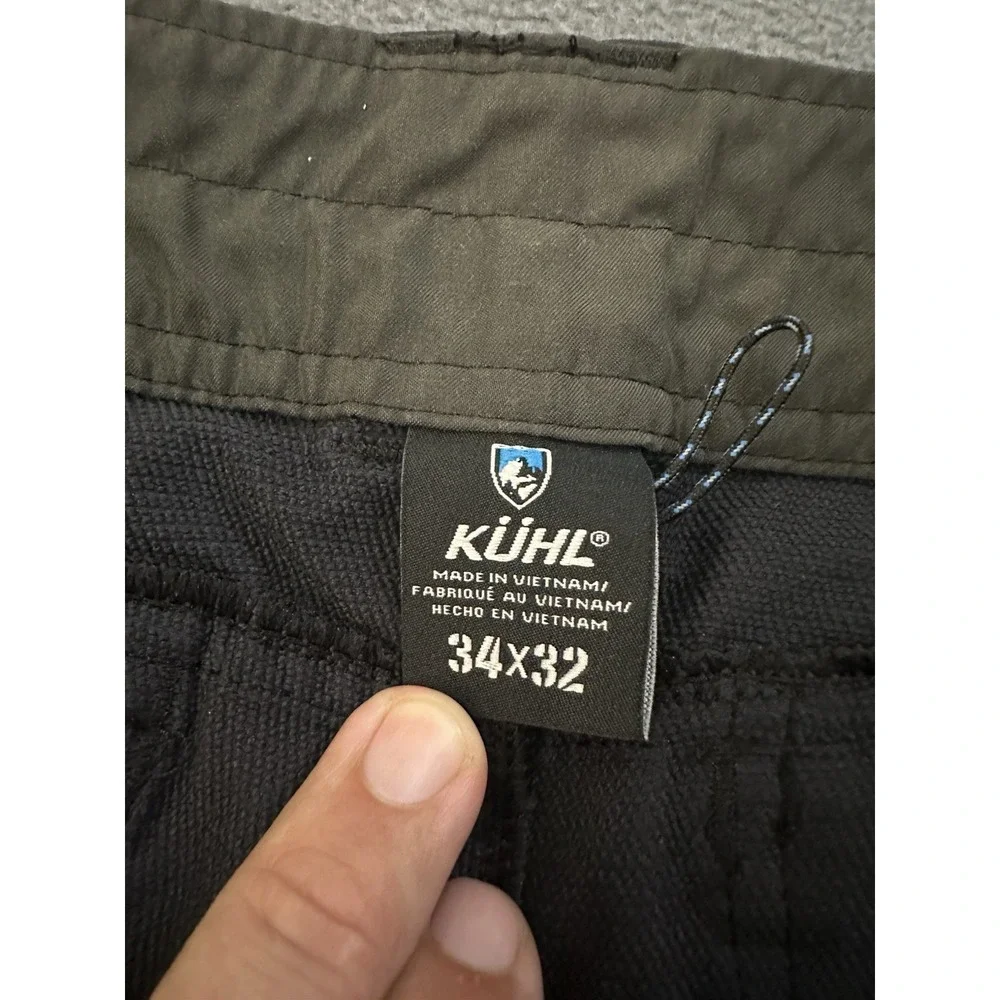 Kuhl Pants Mens 34x32 Transcendr Hiking Gray